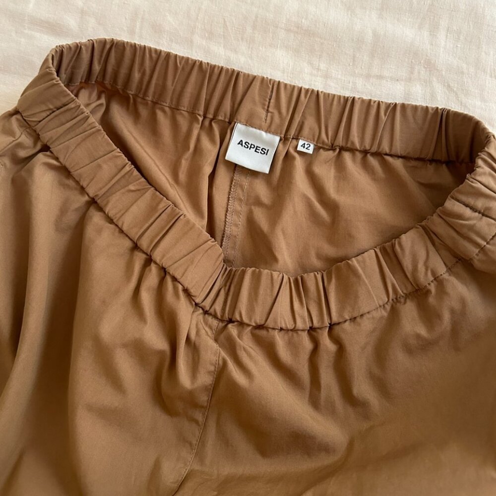 ASPESI Cotton Poplin Pant - Picture 3 of 6